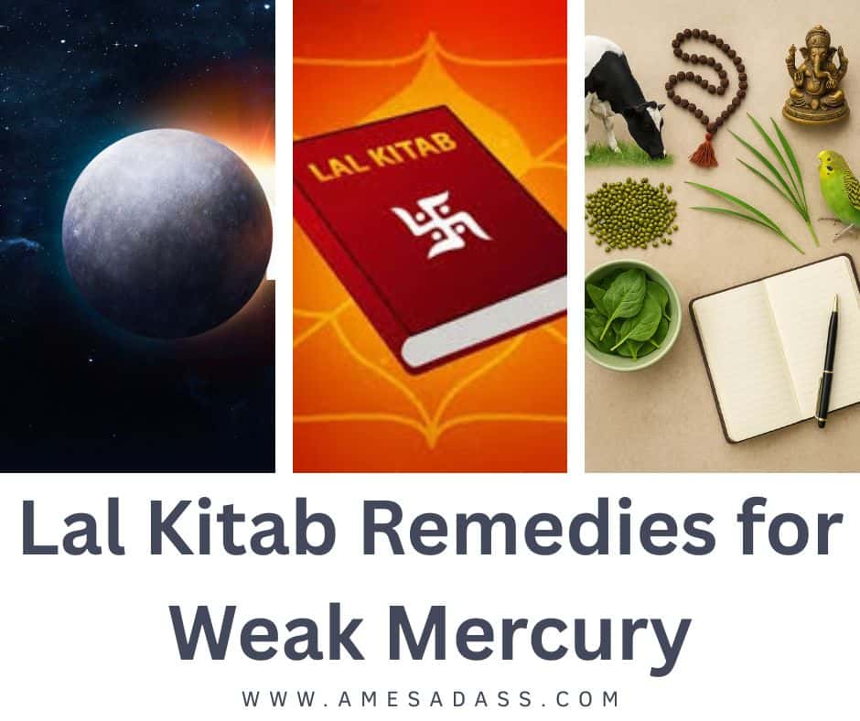 Lal kitab remedies for weak mercury